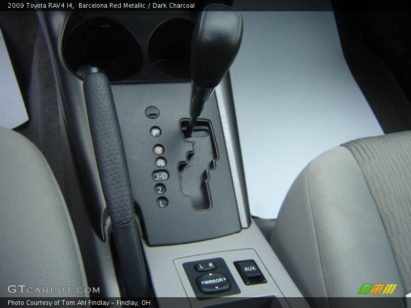 Barcelona Red Metallic / Dark Charcoal 2009 Toyota RAV4 I4