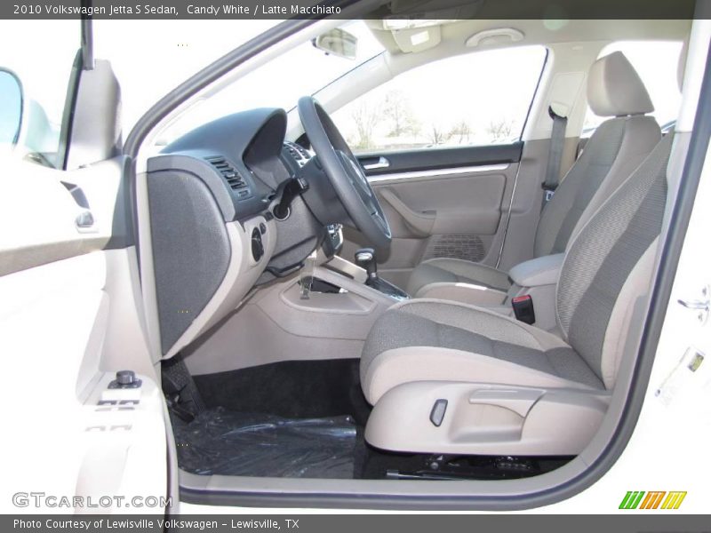 Candy White / Latte Macchiato 2010 Volkswagen Jetta S Sedan