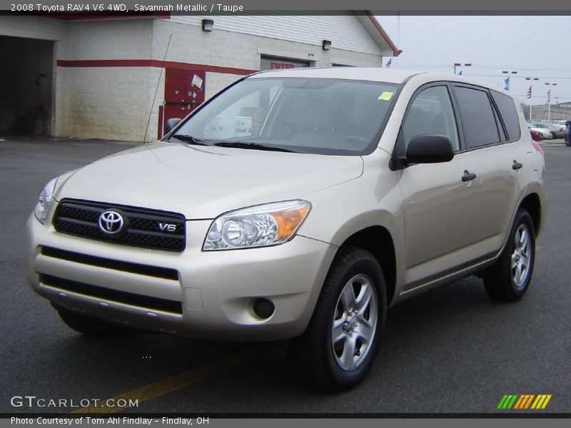 Savannah Metallic / Taupe 2008 Toyota RAV4 V6 4WD