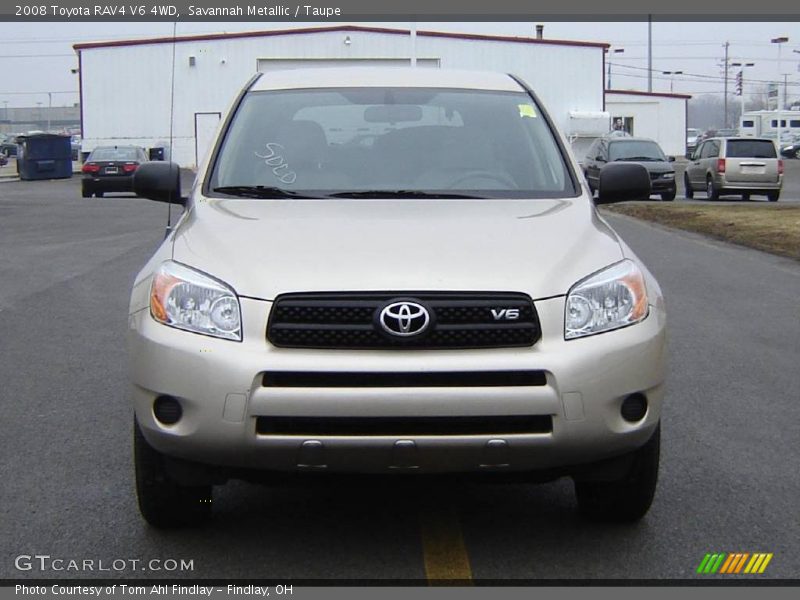 Savannah Metallic / Taupe 2008 Toyota RAV4 V6 4WD