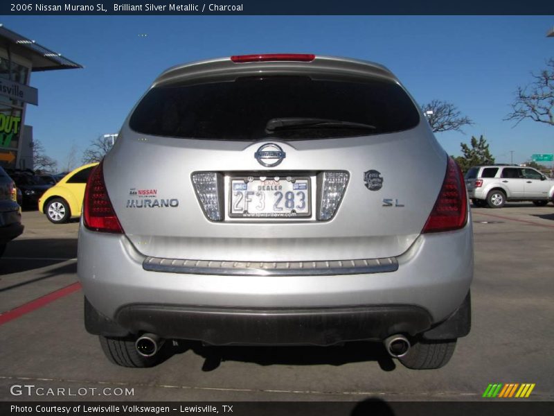 Brilliant Silver Metallic / Charcoal 2006 Nissan Murano SL