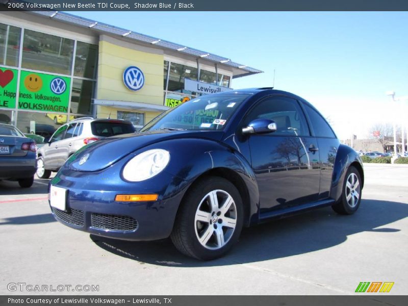 Shadow Blue / Black 2006 Volkswagen New Beetle TDI Coupe