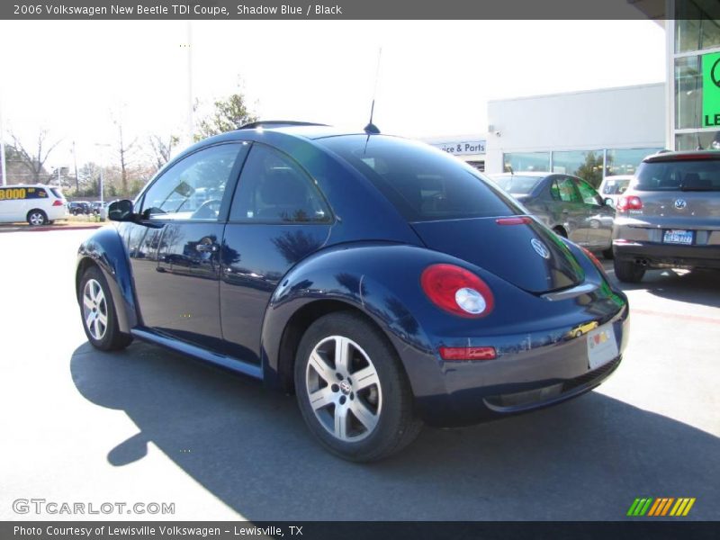 Shadow Blue / Black 2006 Volkswagen New Beetle TDI Coupe