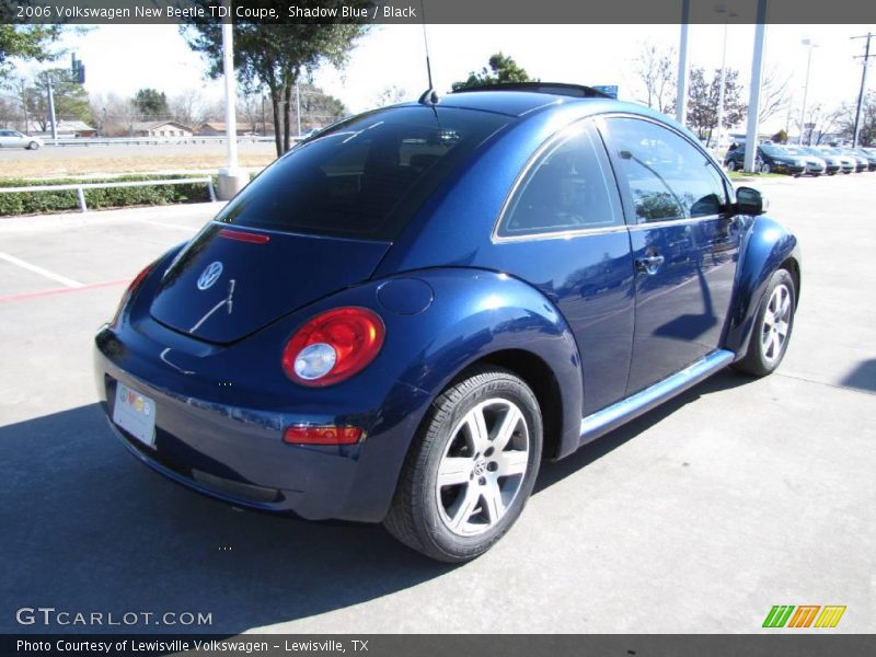 Shadow Blue / Black 2006 Volkswagen New Beetle TDI Coupe