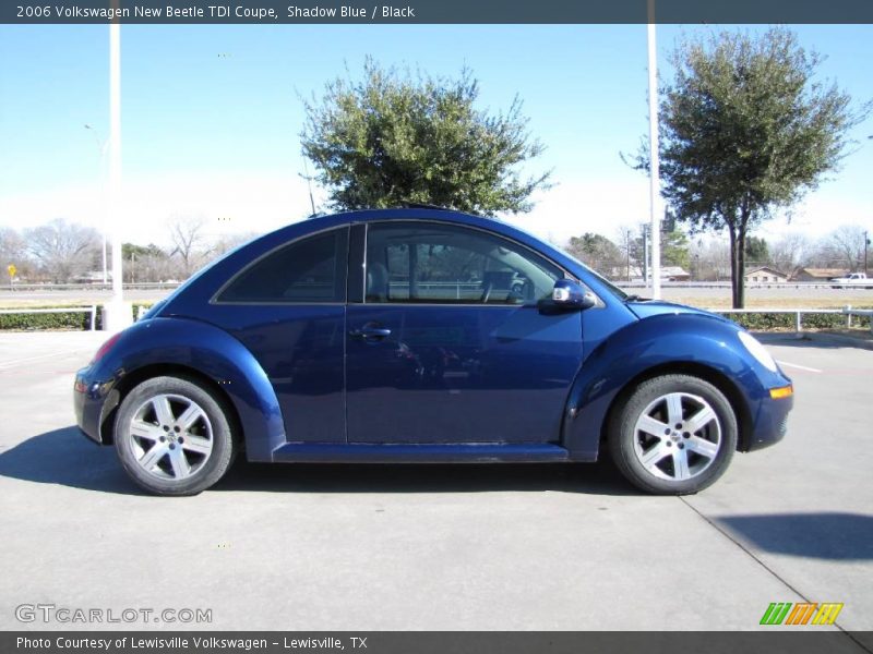 Shadow Blue / Black 2006 Volkswagen New Beetle TDI Coupe