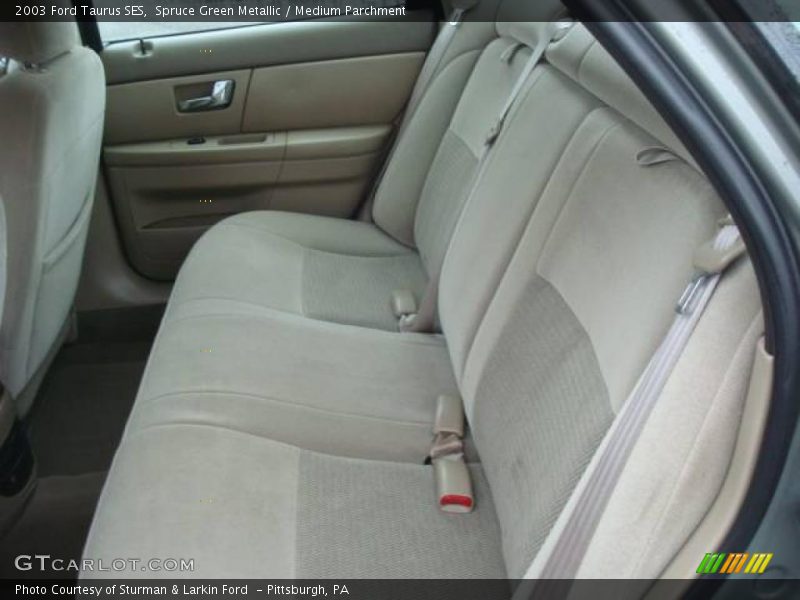 Spruce Green Metallic / Medium Parchment 2003 Ford Taurus SES