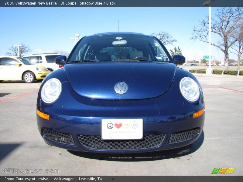Shadow Blue / Black 2006 Volkswagen New Beetle TDI Coupe