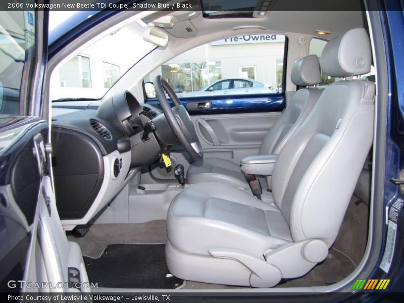Shadow Blue / Black 2006 Volkswagen New Beetle TDI Coupe