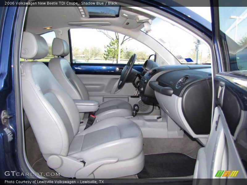 Shadow Blue / Black 2006 Volkswagen New Beetle TDI Coupe