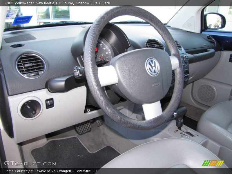 Shadow Blue / Black 2006 Volkswagen New Beetle TDI Coupe