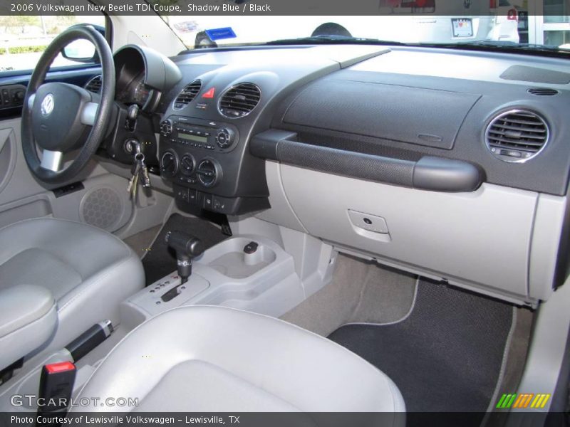 Shadow Blue / Black 2006 Volkswagen New Beetle TDI Coupe