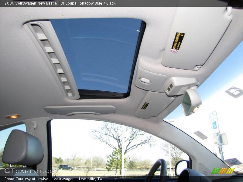 Shadow Blue / Black 2006 Volkswagen New Beetle TDI Coupe