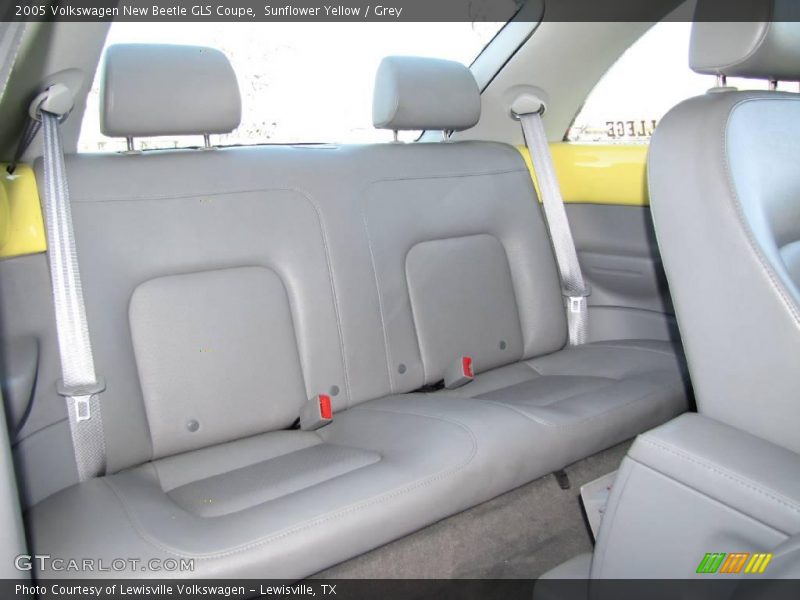 Sunflower Yellow / Grey 2005 Volkswagen New Beetle GLS Coupe