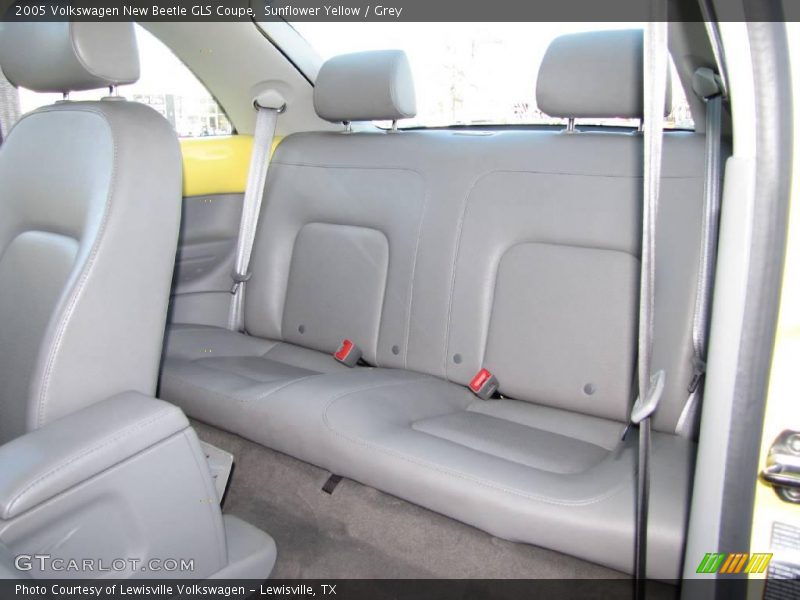 Sunflower Yellow / Grey 2005 Volkswagen New Beetle GLS Coupe