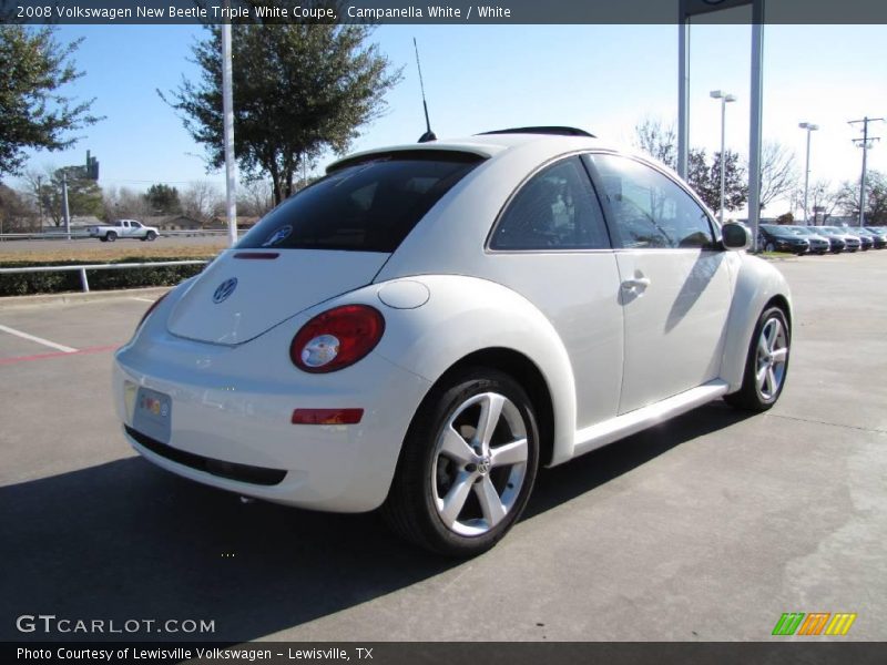 Campanella White / White 2008 Volkswagen New Beetle Triple White Coupe