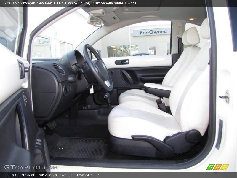 Campanella White / White 2008 Volkswagen New Beetle Triple White Coupe