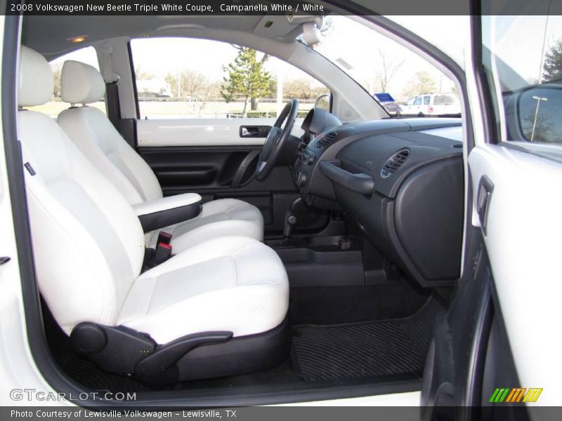 Campanella White / White 2008 Volkswagen New Beetle Triple White Coupe