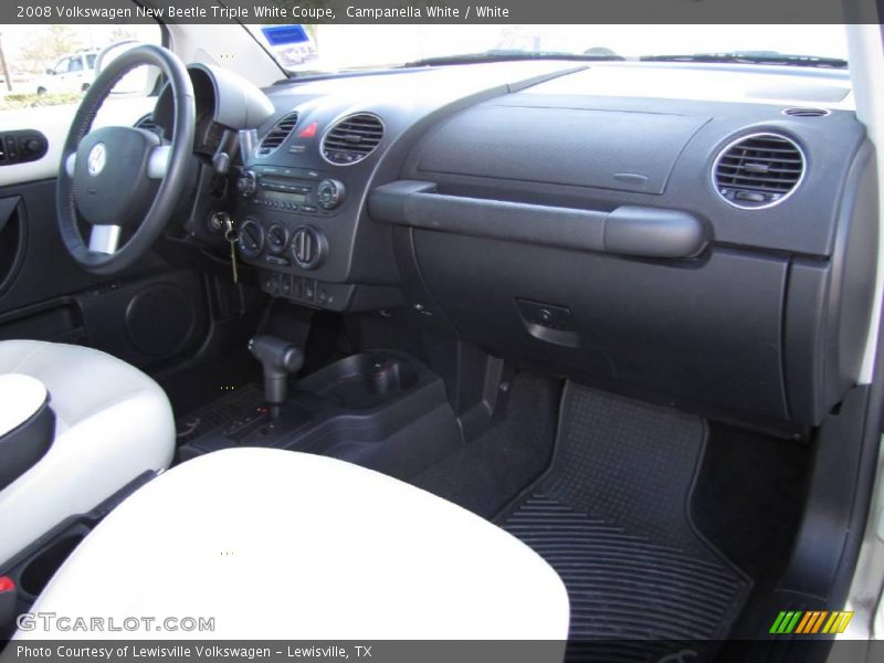 Campanella White / White 2008 Volkswagen New Beetle Triple White Coupe