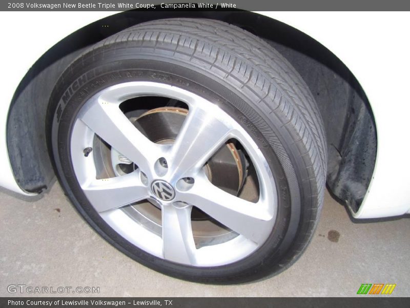 Campanella White / White 2008 Volkswagen New Beetle Triple White Coupe