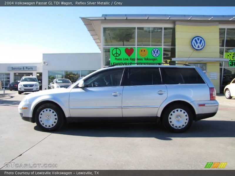 Reflex Silver Metallic / Grey 2004 Volkswagen Passat GL TDI Wagon