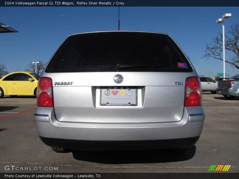 Reflex Silver Metallic / Grey 2004 Volkswagen Passat GL TDI Wagon
