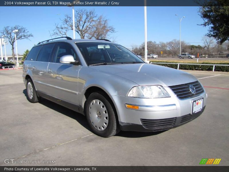 Reflex Silver Metallic / Grey 2004 Volkswagen Passat GL TDI Wagon