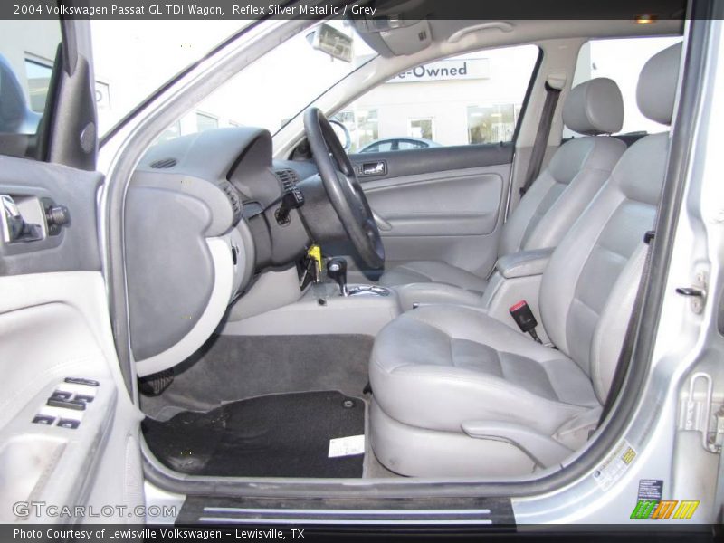 Reflex Silver Metallic / Grey 2004 Volkswagen Passat GL TDI Wagon