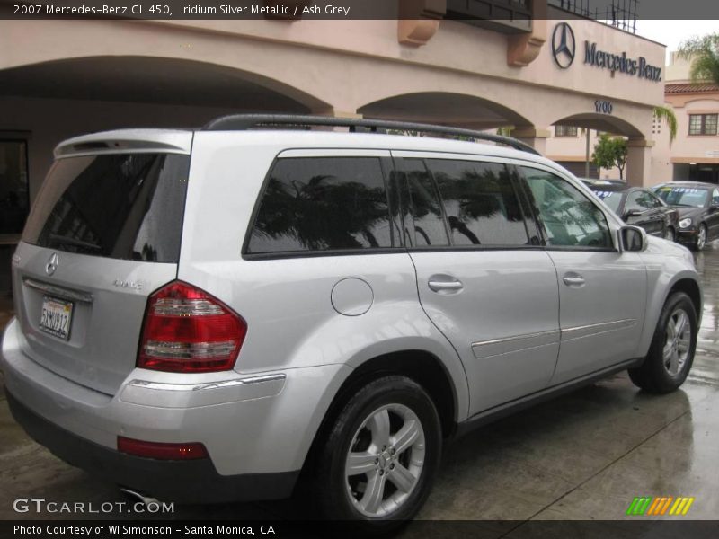 Iridium Silver Metallic / Ash Grey 2007 Mercedes-Benz GL 450