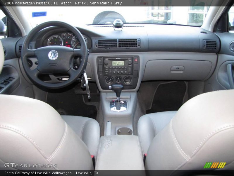 Reflex Silver Metallic / Grey 2004 Volkswagen Passat GL TDI Wagon