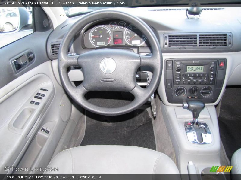 Reflex Silver Metallic / Grey 2004 Volkswagen Passat GL TDI Wagon
