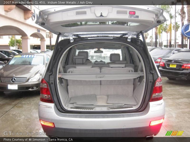 Iridium Silver Metallic / Ash Grey 2007 Mercedes-Benz GL 450