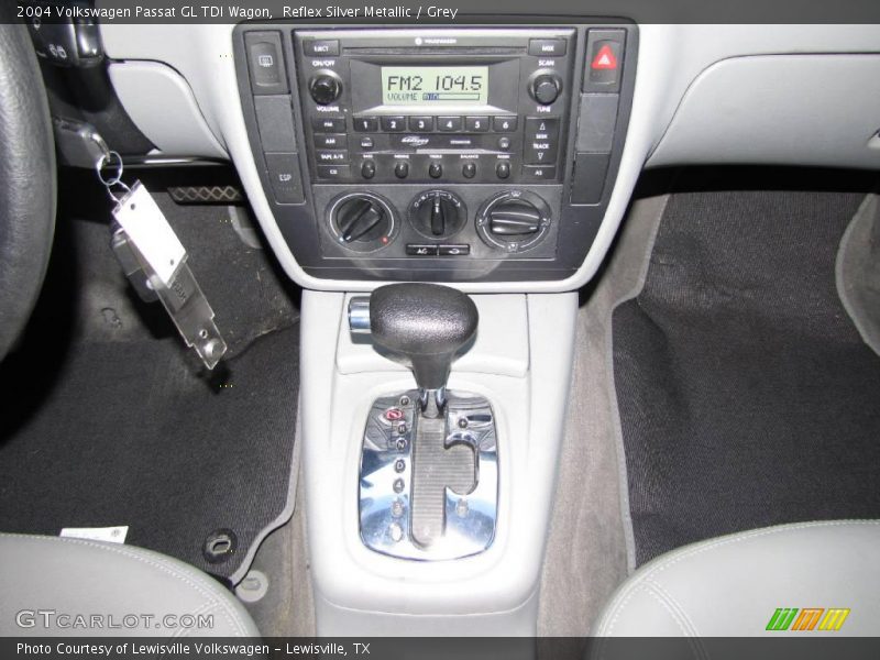 Reflex Silver Metallic / Grey 2004 Volkswagen Passat GL TDI Wagon