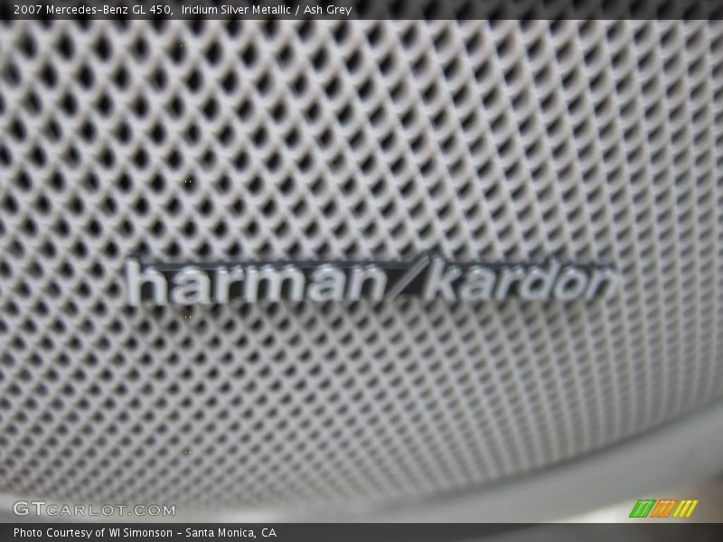 Iridium Silver Metallic / Ash Grey 2007 Mercedes-Benz GL 450