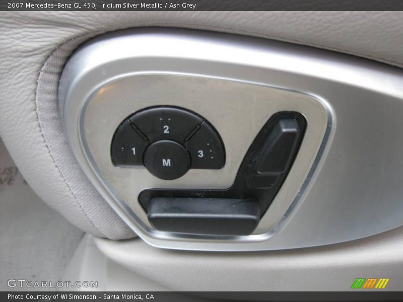 Iridium Silver Metallic / Ash Grey 2007 Mercedes-Benz GL 450