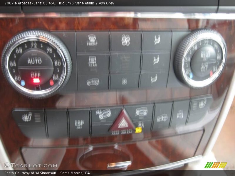 Iridium Silver Metallic / Ash Grey 2007 Mercedes-Benz GL 450