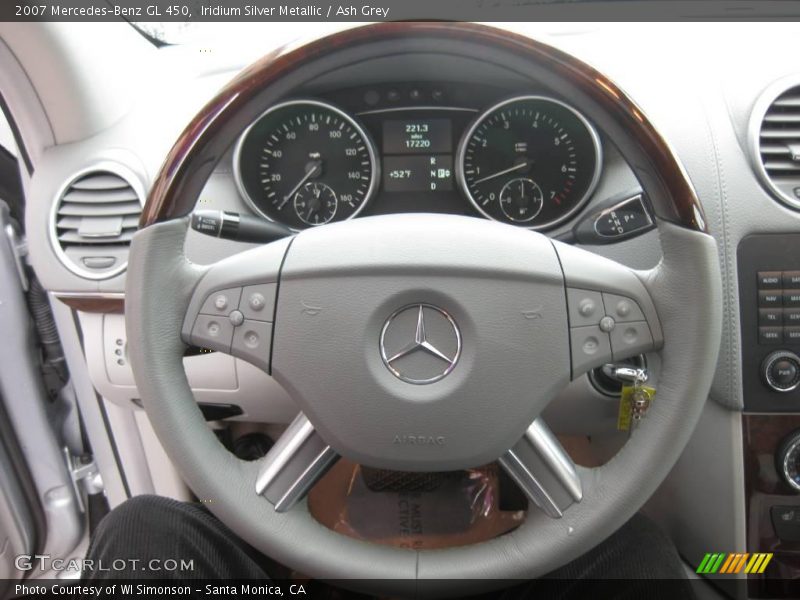 Iridium Silver Metallic / Ash Grey 2007 Mercedes-Benz GL 450