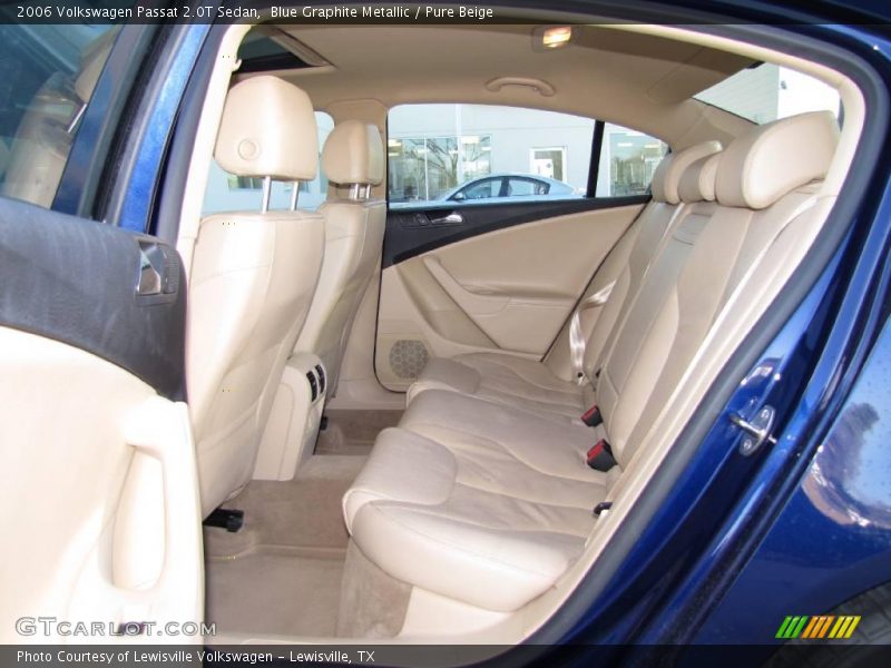 Blue Graphite Metallic / Pure Beige 2006 Volkswagen Passat 2.0T Sedan