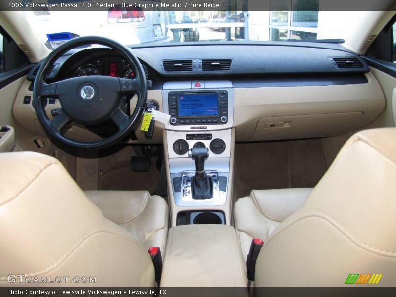 Blue Graphite Metallic / Pure Beige 2006 Volkswagen Passat 2.0T Sedan