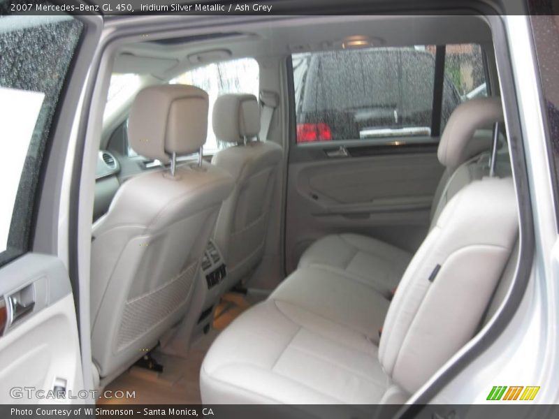 Iridium Silver Metallic / Ash Grey 2007 Mercedes-Benz GL 450