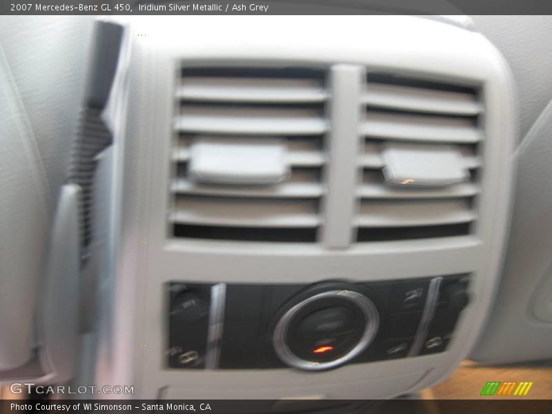 Iridium Silver Metallic / Ash Grey 2007 Mercedes-Benz GL 450