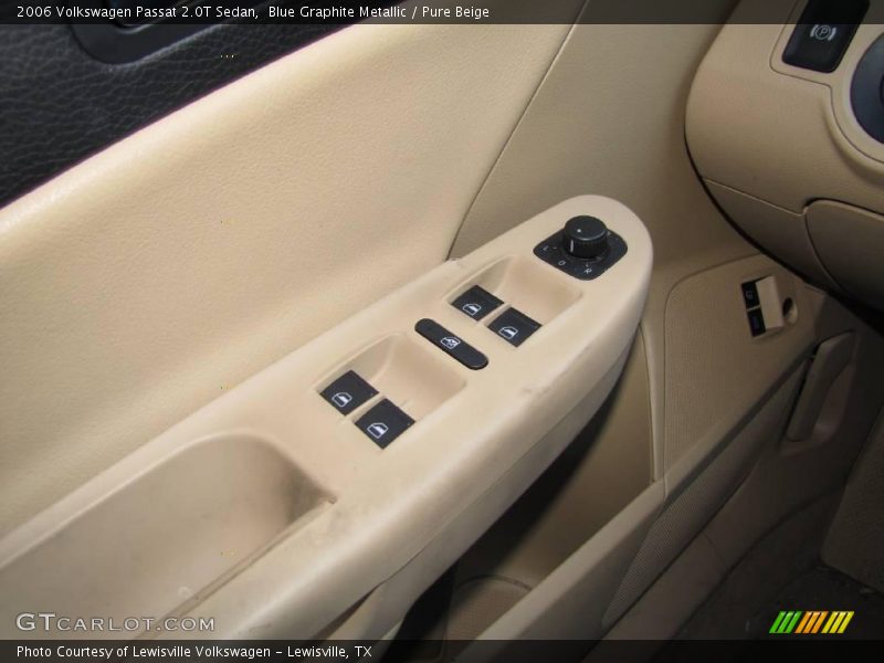 Blue Graphite Metallic / Pure Beige 2006 Volkswagen Passat 2.0T Sedan