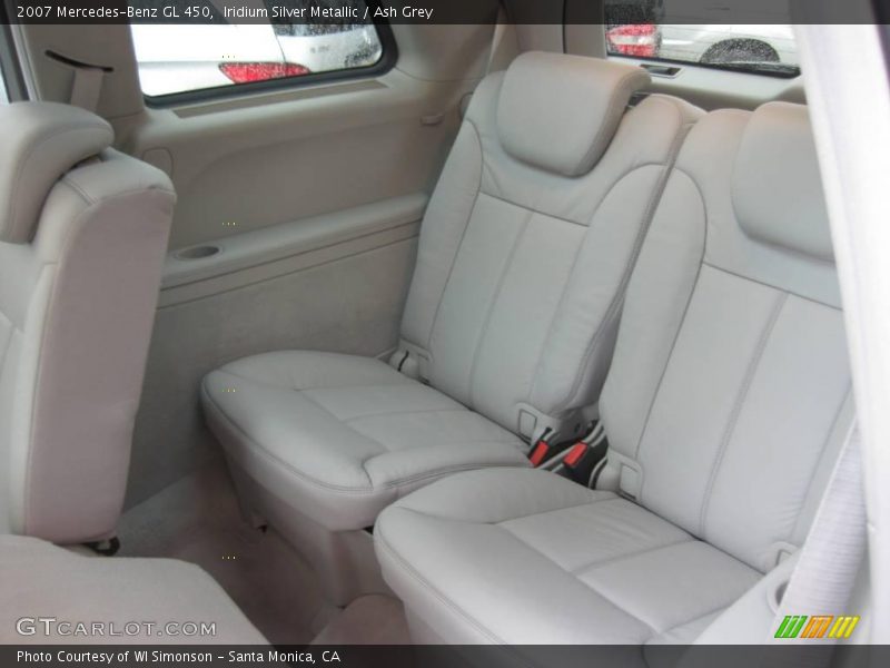 Iridium Silver Metallic / Ash Grey 2007 Mercedes-Benz GL 450