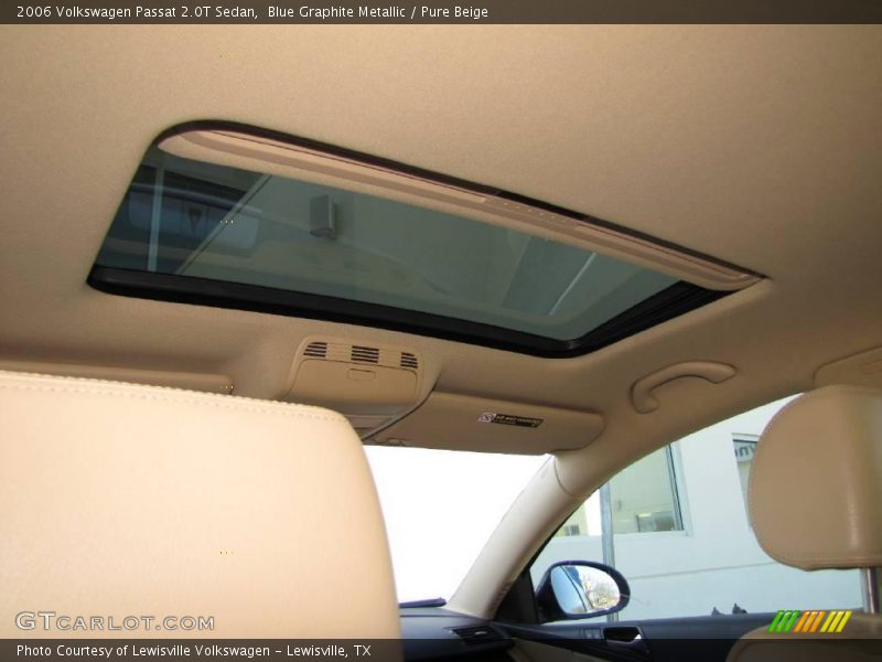 Blue Graphite Metallic / Pure Beige 2006 Volkswagen Passat 2.0T Sedan