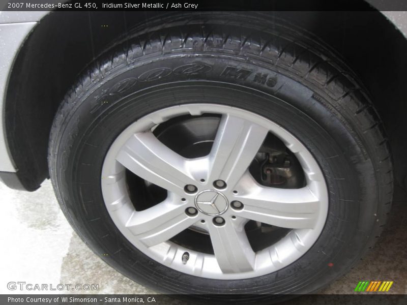 Iridium Silver Metallic / Ash Grey 2007 Mercedes-Benz GL 450