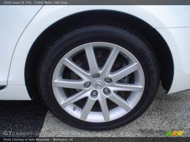 Crystal White / Ash Gray 2006 Lexus GS 300