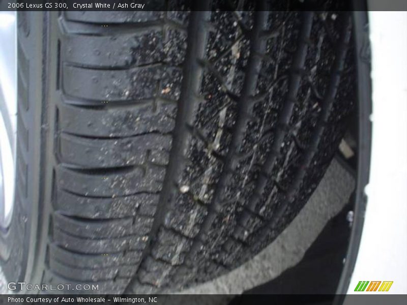 Crystal White / Ash Gray 2006 Lexus GS 300