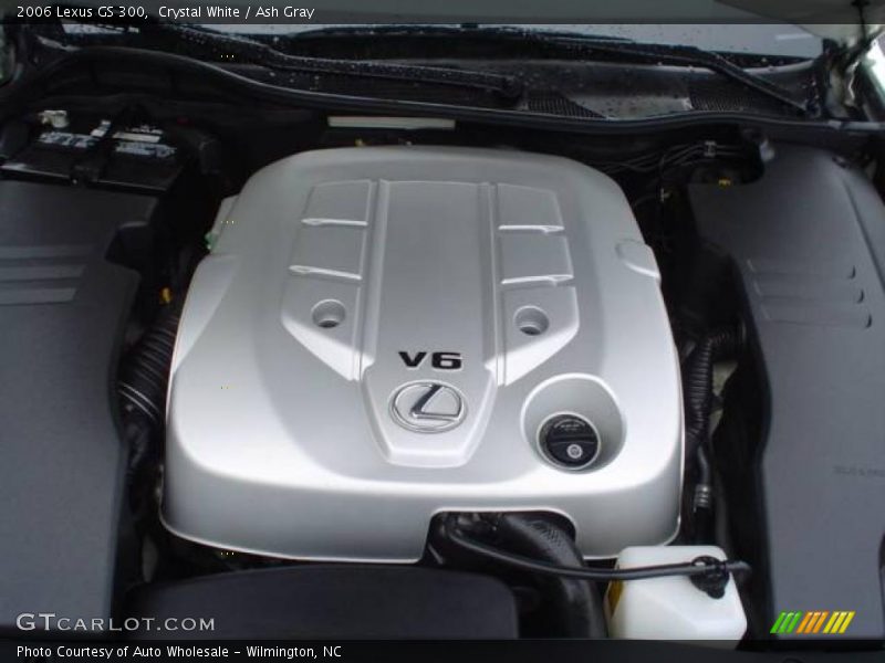Crystal White / Ash Gray 2006 Lexus GS 300