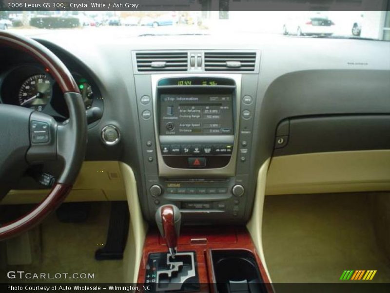 Crystal White / Ash Gray 2006 Lexus GS 300