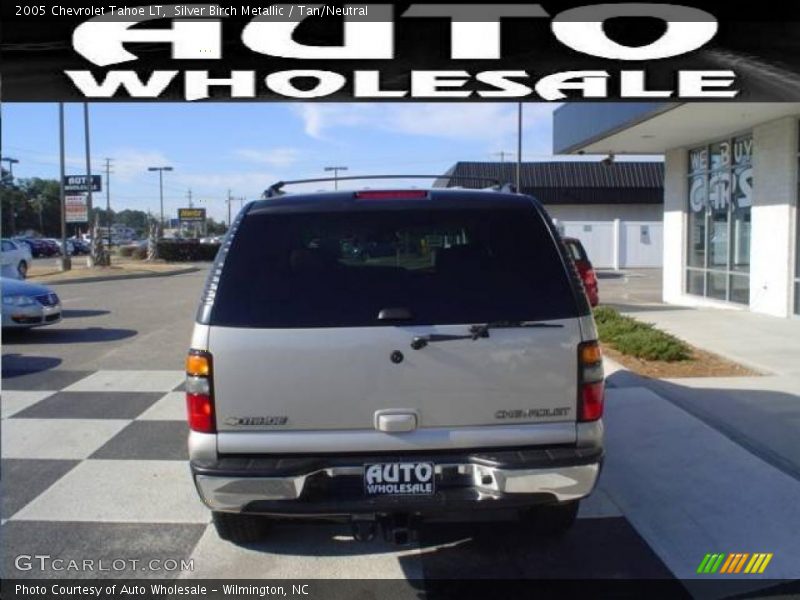 Silver Birch Metallic / Tan/Neutral 2005 Chevrolet Tahoe LT