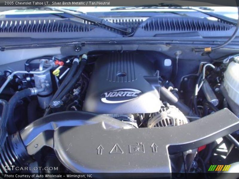 Silver Birch Metallic / Tan/Neutral 2005 Chevrolet Tahoe LT